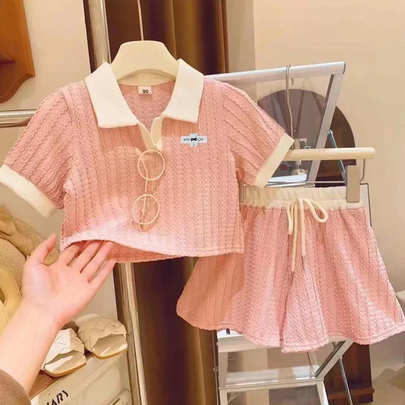 女童两件套休闲装